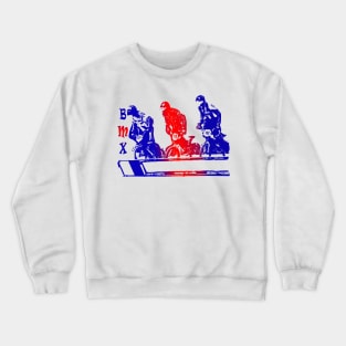 bmx racing Crewneck Sweatshirt